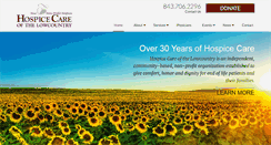 Desktop Screenshot of hospicecarelc.org